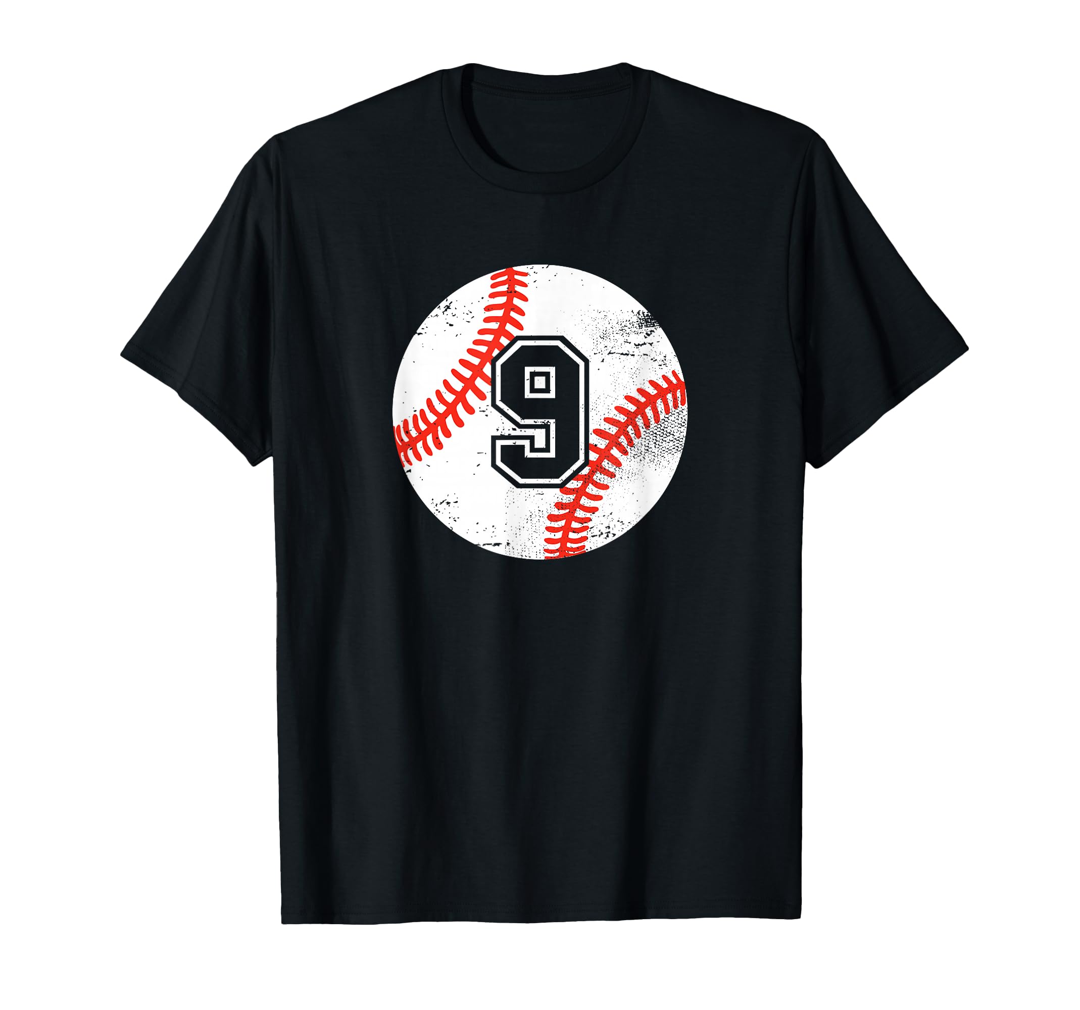 Baseball Player 9 Baseball T-Shirt - Casual Everyday Wear for Adults - T-Shirt, Sweatshirt, Hoodie