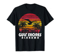 Gulf Shores Al Alabama Sunset Distressed T-Shirt - Graphic Print Men Women - T-Shirt, Sweatshirt, Hoodie