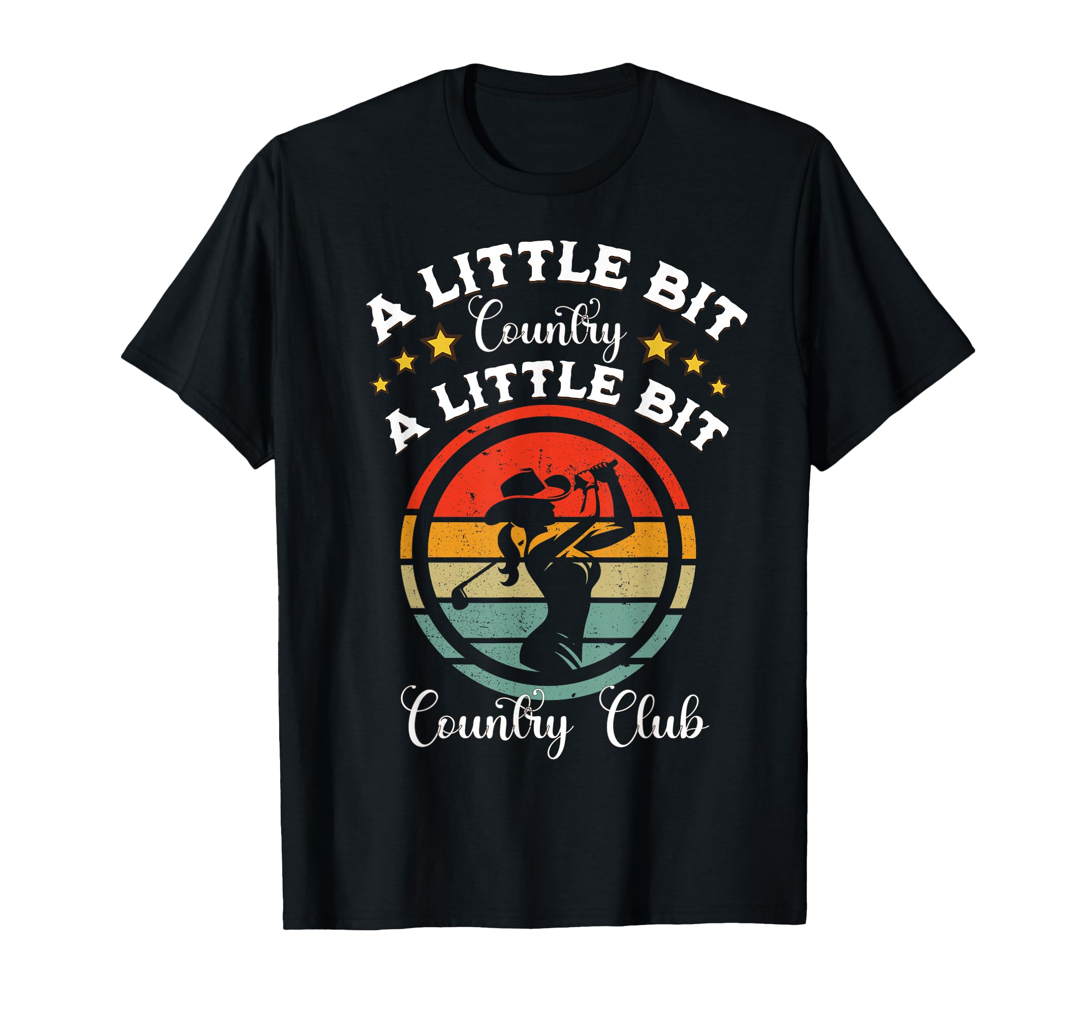 Country Golf Southern Cowgirl Golfing T-Shirt - Trendy Graphic for Adults - T-Shirt, Sweatshirt, Hoodie