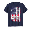 Patriotic Baseball Dad Fathers Day Gift T-Shirt - Unique Graphic Men Women - T-Shirt, Sweatshirt, Hoodie