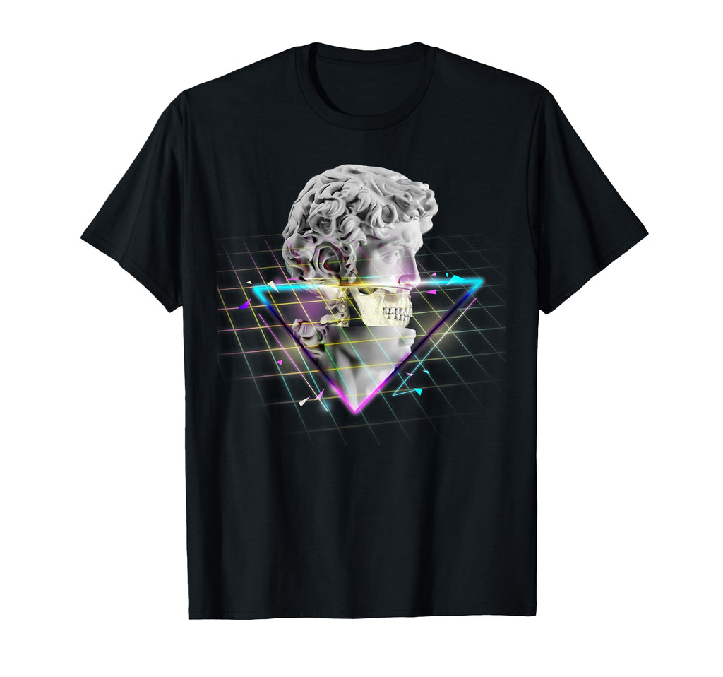 Synthwave 80S 90S Vaporwave Aesthetic T-Shirt - Custom Art Print for Adults - T-Shirt, Sweatshirt, Hoodie