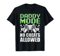 Gamer Dad Fathers Day Daddy Mode No T-Shirt - Trendy Graphic for Adults - T-Shirt, Sweatshirt, Hoodie