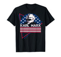 Karl Marx Communism Communist Us Flag T-Shirt - Streetwear Style Men Women - T-Shirt, Sweatshirt, Hoodie