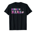Baseball Nana Gigi Grandma Heart T-Shirt - Casual Everyday Wear Men Women - T-Shirt, Sweatshirt, Hoodie