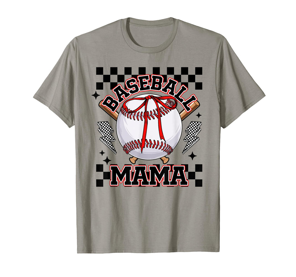 Baseball Mama Baseball Game Day T-Shirt - Novelty Apparel for Adults - T-Shirt, Sweatshirt, Hoodie