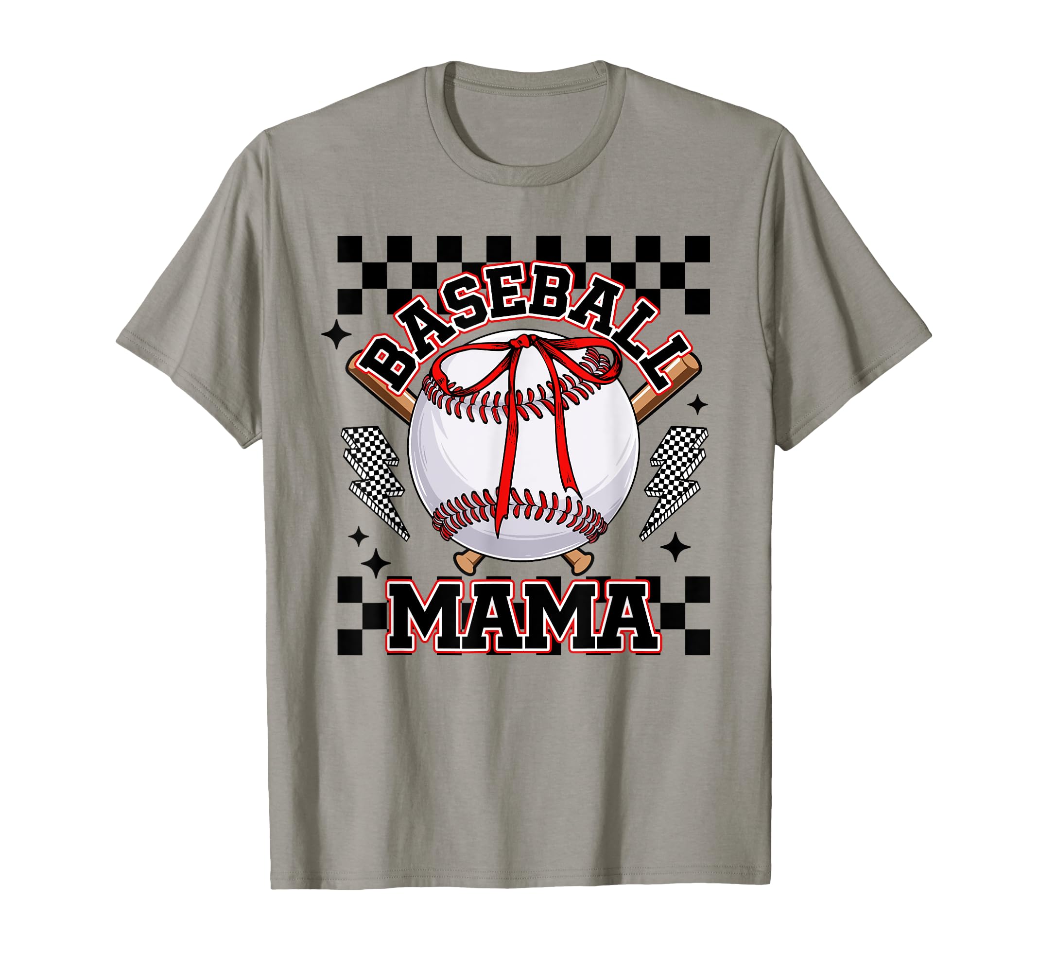 Baseball Mama Baseball Game Day T-Shirt - Novelty Apparel for Adults - T-Shirt, Sweatshirt, Hoodie