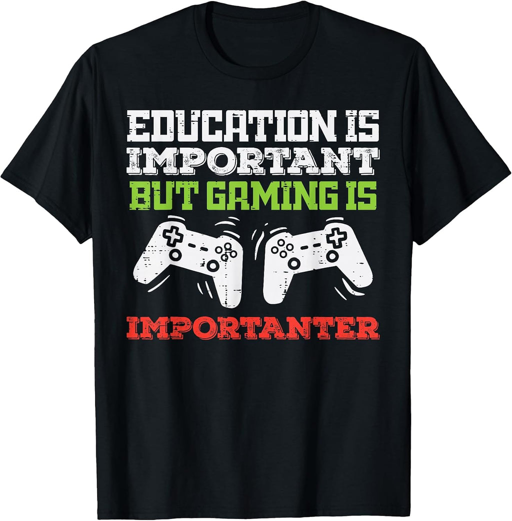 Gamer Video Gaming Boys Men Girl Kids Gift - Adult & Kids T-Shirts, Sweatshirts & Hoodies apparel design preview 1