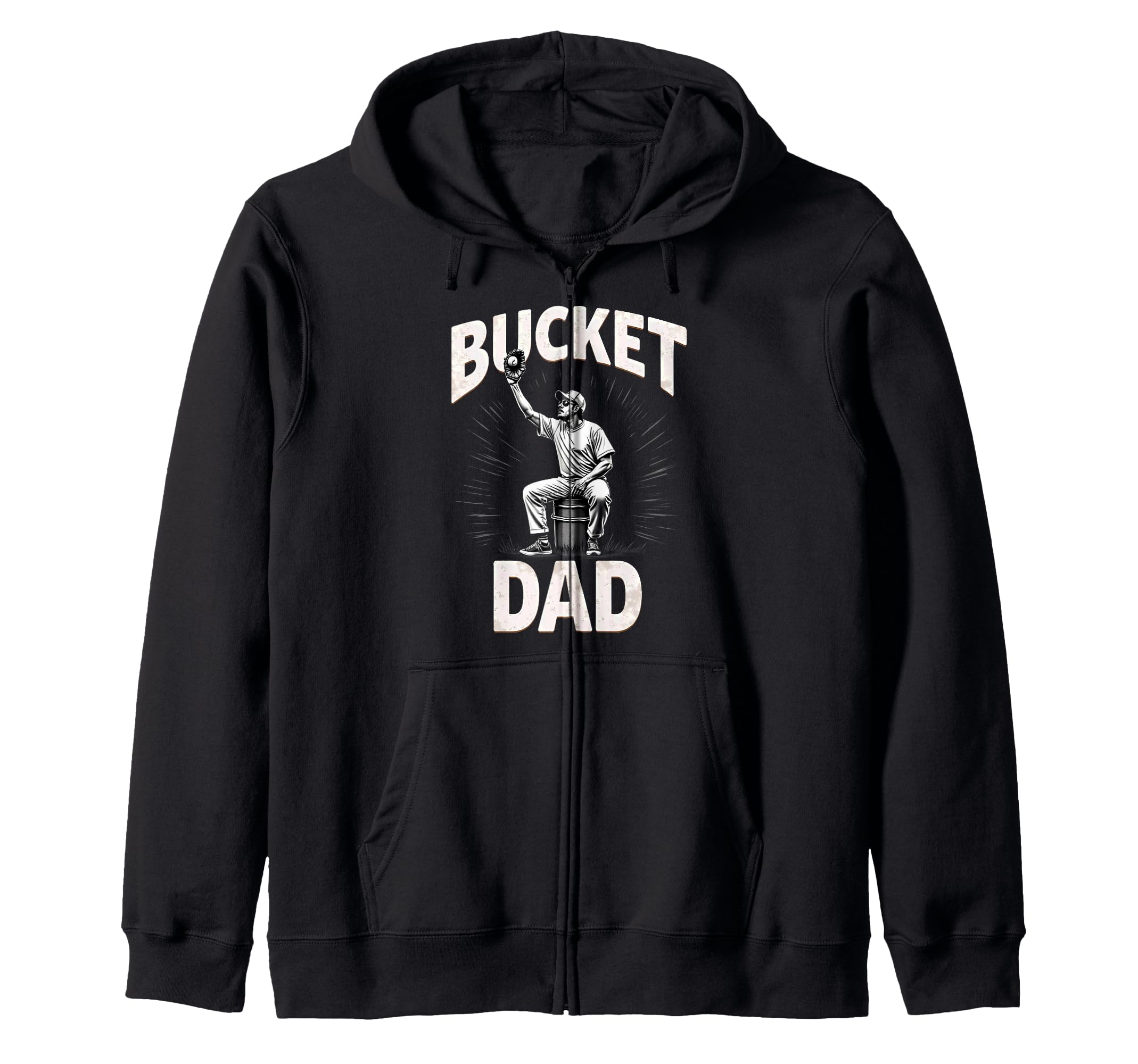 Softball Daddy Fathers Day From Son Sweatshirt - Streetwear Style Unisex - T-Shirt, Sweatshirt, Hoodie