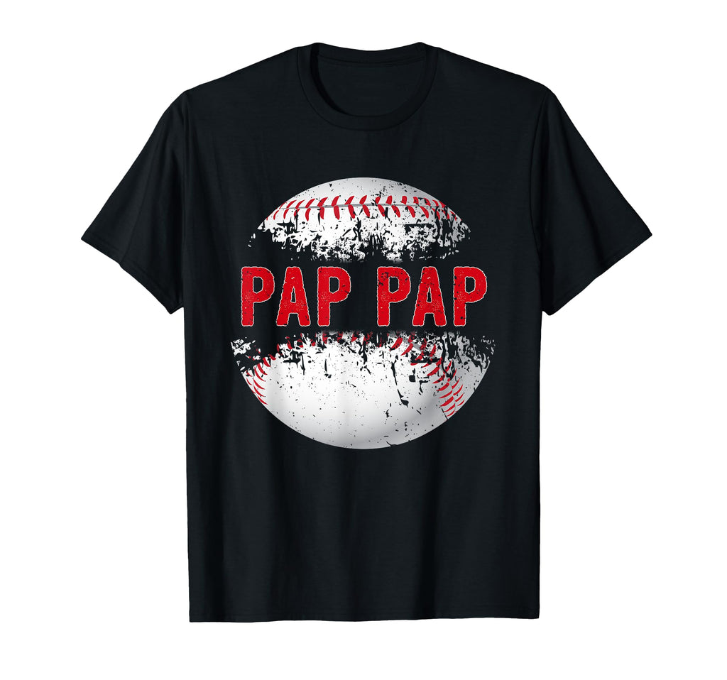 Baseball Softball Lover Ball Pap Pap T-Shirt - Unique Graphic Unisex - T-Shirt, Sweatshirt, Hoodie