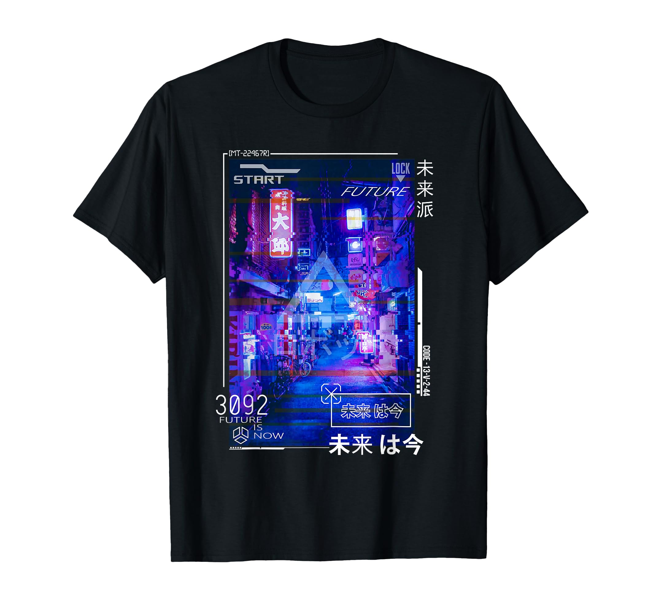 Cyberpunk Japanese Futurism Aesthetics T-Shirt - Trendy Graphic Men Women - T-Shirt, Sweatshirt, Hoodie