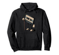 Old Cassette Player Music Tape Recorder Hoodie - Novelty Apparel Men Women - T-Shirt, Sweatshirt, Hoodie