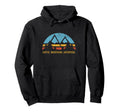 Sunset Hiking Coffee Mountains Adventure Hoodie - Unique Graphic Unisex - T-Shirt, Sweatshirt, Hoodie