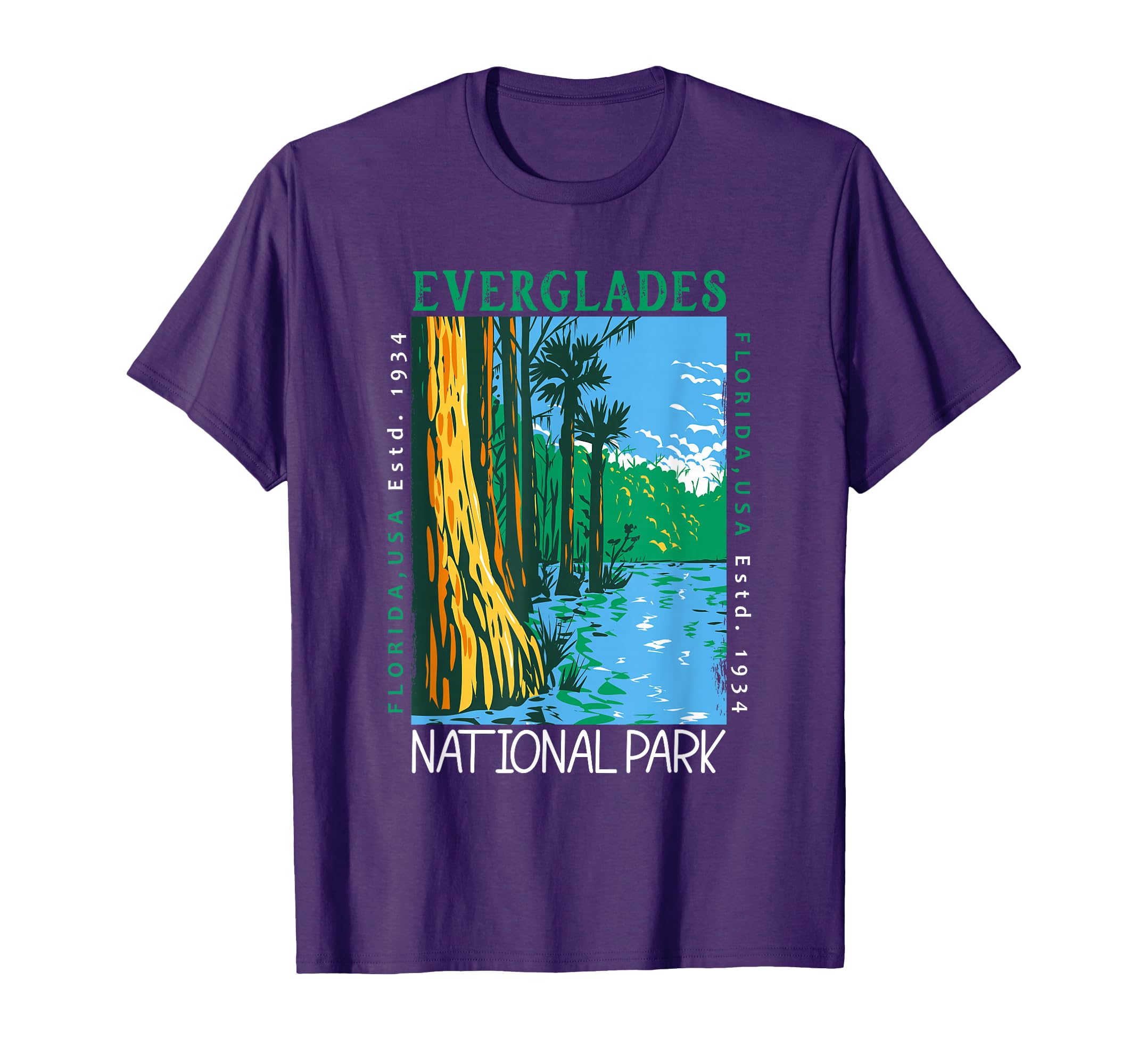 Everglades National Park Florida T-Shirt - Aesthetic Graphic Unisex - T-Shirt, Sweatshirt, Hoodie