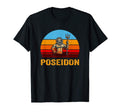 Sunset Poseidon T-Shirt - Custom Art Print for Adults - T-Shirt, Sweatshirt, Hoodie