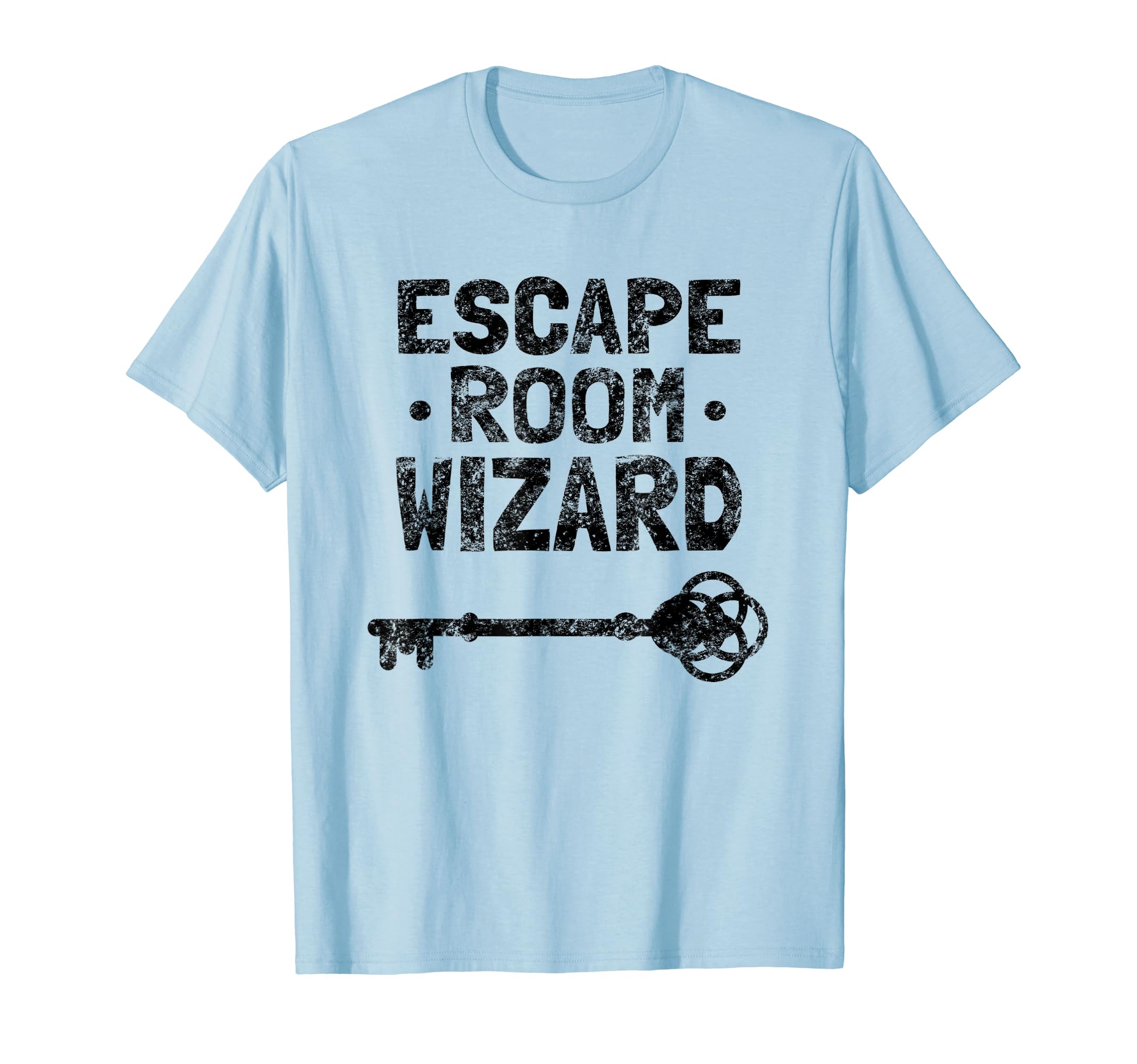 Escape Room Wizard Distressed T-Shirt - Streetwear Style Men Women - T-Shirt, Sweatshirt, Hoodie