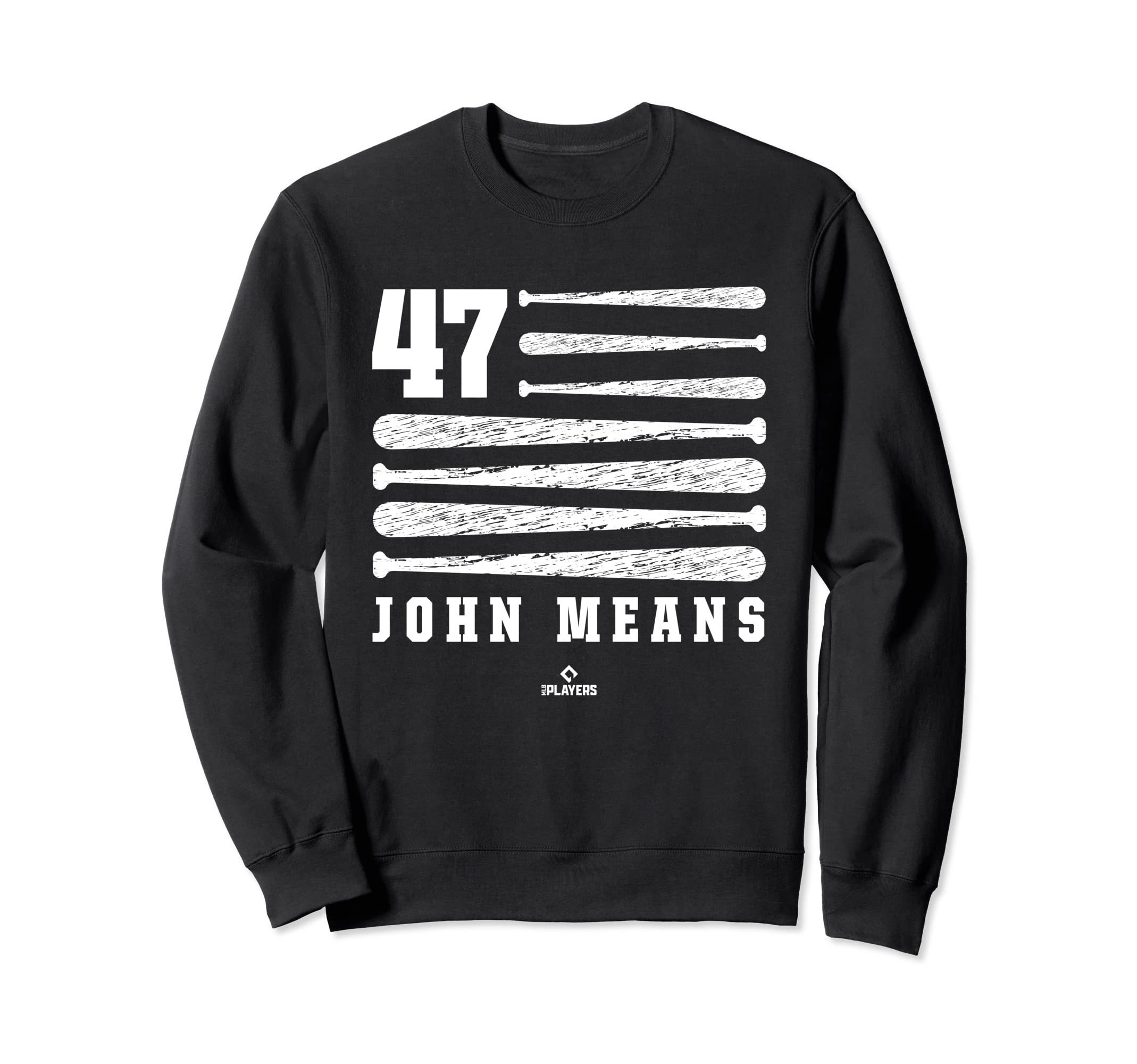 John Means Flag Baltimore Sweatshirt - Casual Everyday Wear for Adults - T-Shirt, Sweatshirt, Hoodie