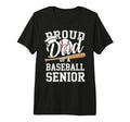 Proud Dad 2026 Senior Baseball T-Shirt - Custom Art Print Men Women - T-Shirt, Sweatshirt, Hoodie