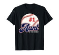 Aunt Rookie Rookie Year Baseball T-Shirt - Unique Graphic for Adults - T-Shirt, Sweatshirt, Hoodie