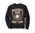 Baseball Player Mom And Coach Sweatshirt - Minimalist Print for Adults - T-Shirt, Sweatshirt, Hoodie