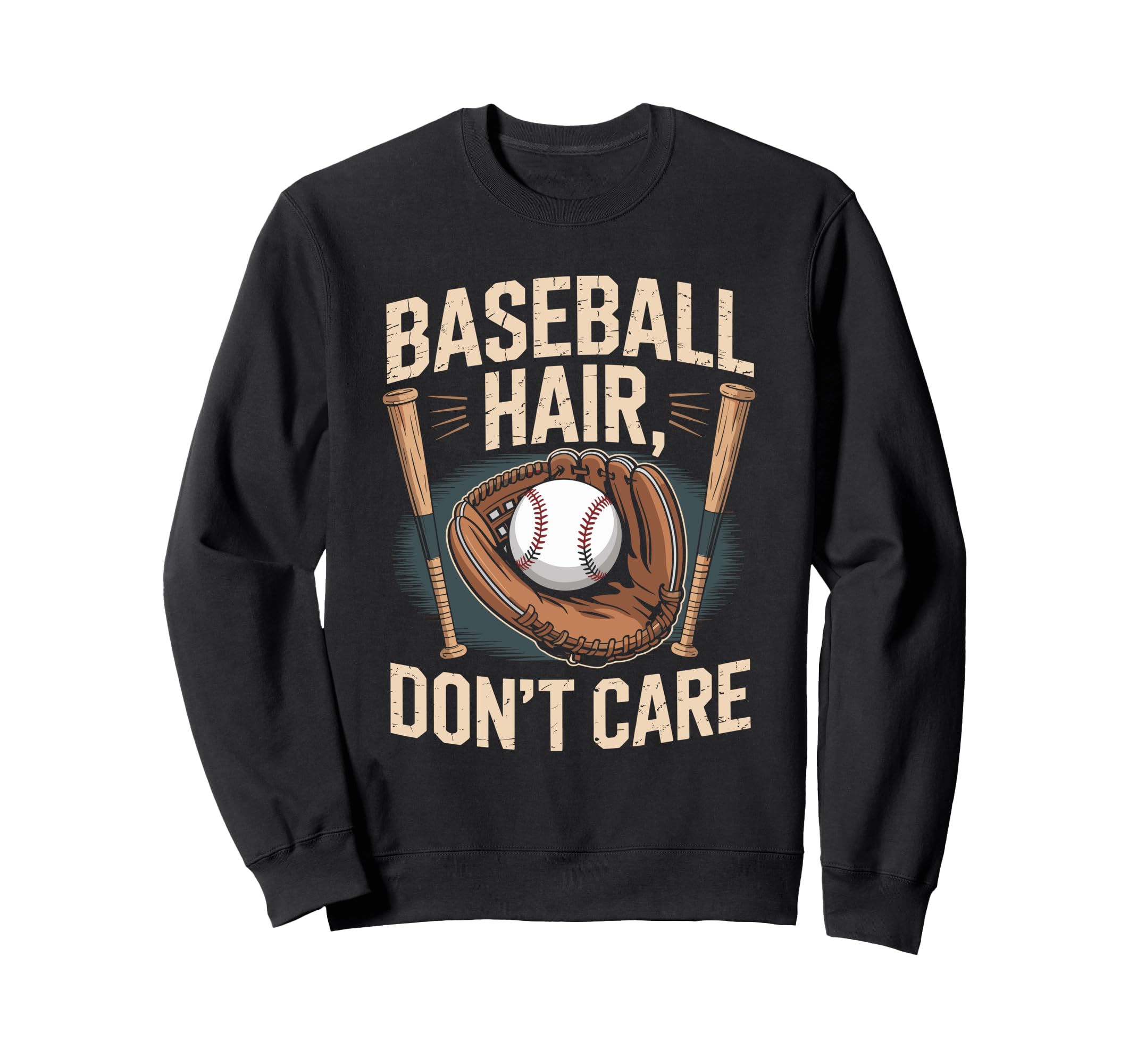 Baseball Player Mom And Coach Sweatshirt - Minimalist Print for Adults - T-Shirt, Sweatshirt, Hoodie