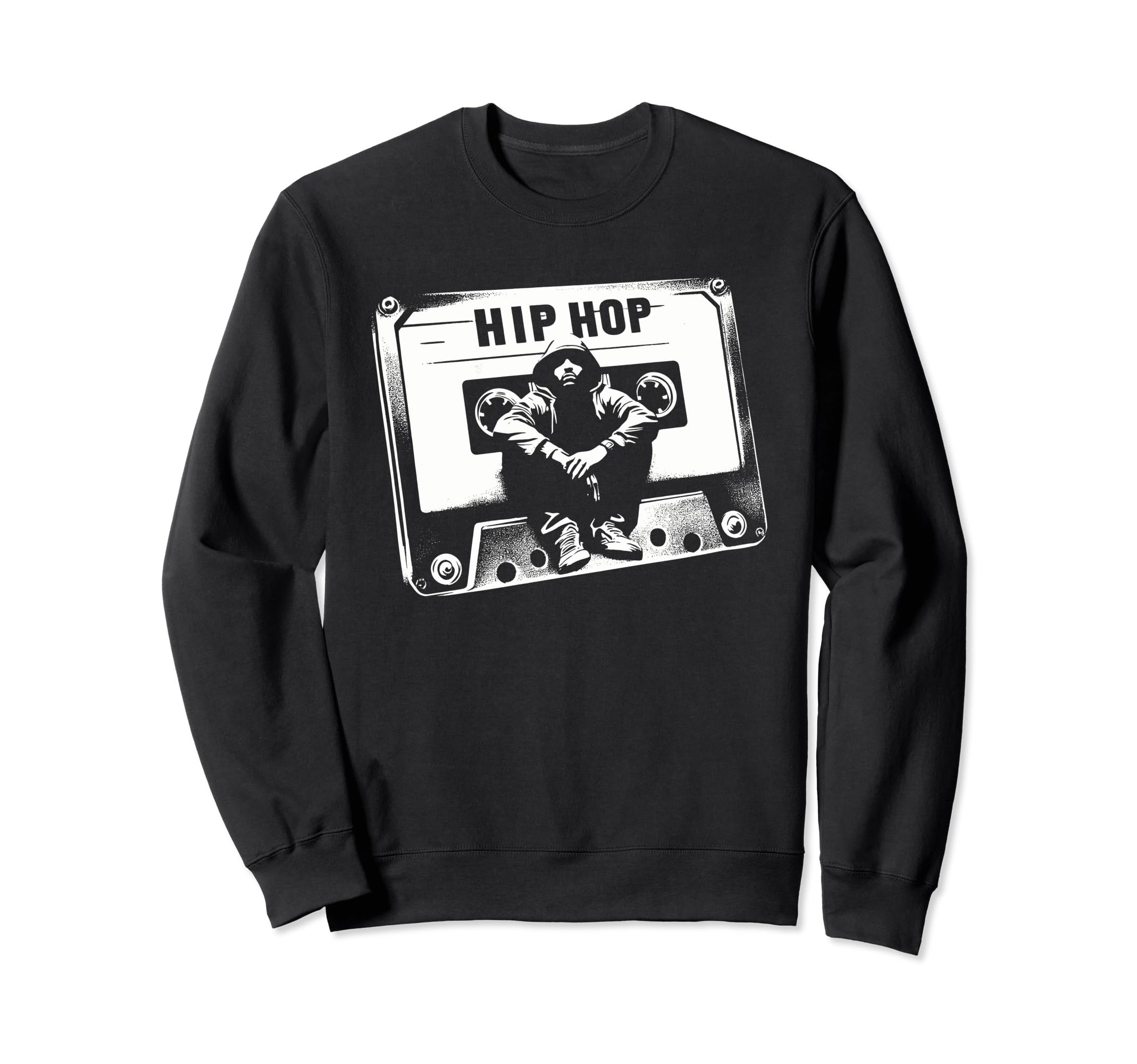 Cassette Tape Hip Hop Music 80S 90S Sweatshirt - Unique Graphic Unisex - T-Shirt, Sweatshirt, Hoodie
