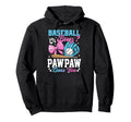 Baseball Or Bows Pawpaw Loves You Hoodie - Custom Art Print Men Women - T-Shirt, Sweatshirt, Hoodie