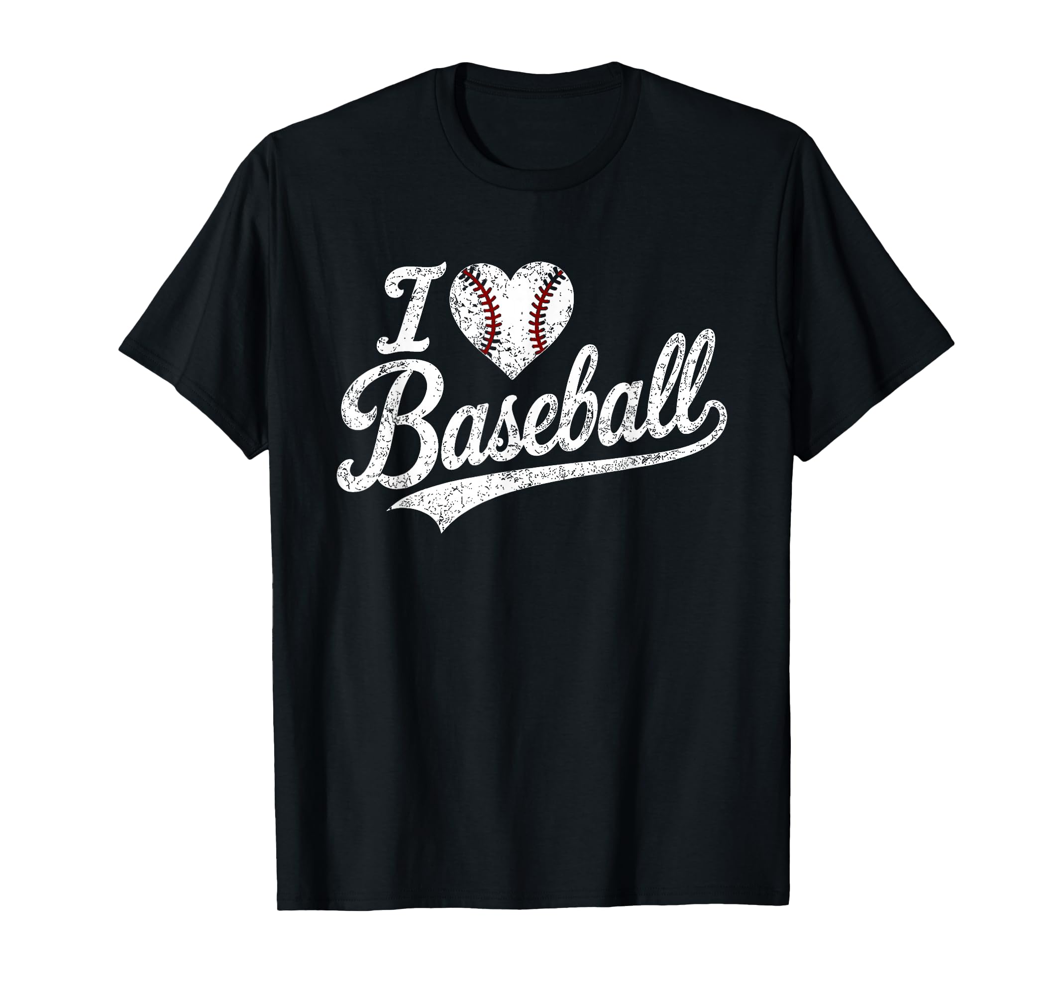 I Love Baseball Heart Game Day T-Shirt - Unique Graphic for Adults - T-Shirt, Sweatshirt, Hoodie