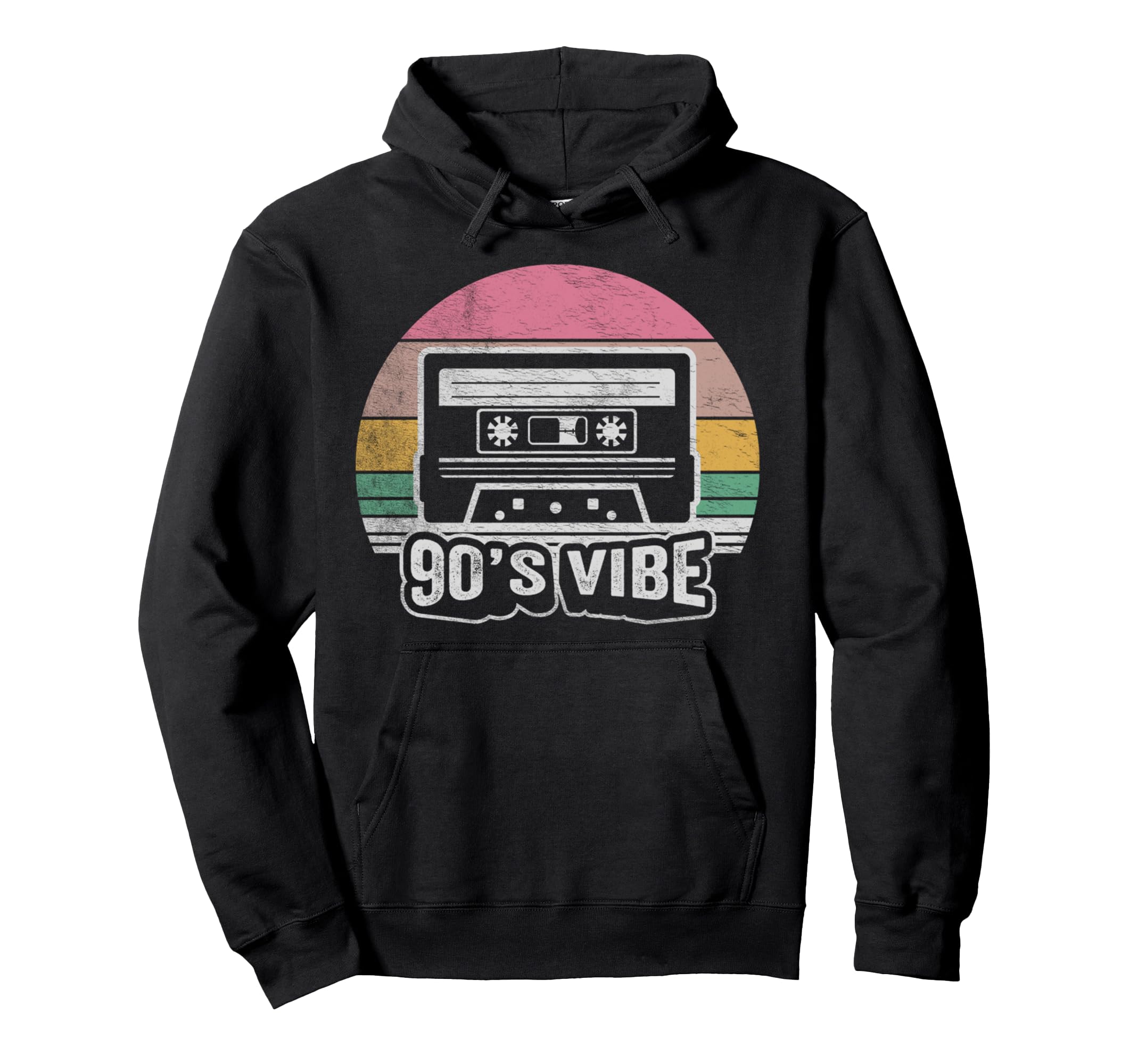 90S Vibe Music Cassette Tape Hoodie - Minimalist Print for Adults - T-Shirt, Sweatshirt, Hoodie