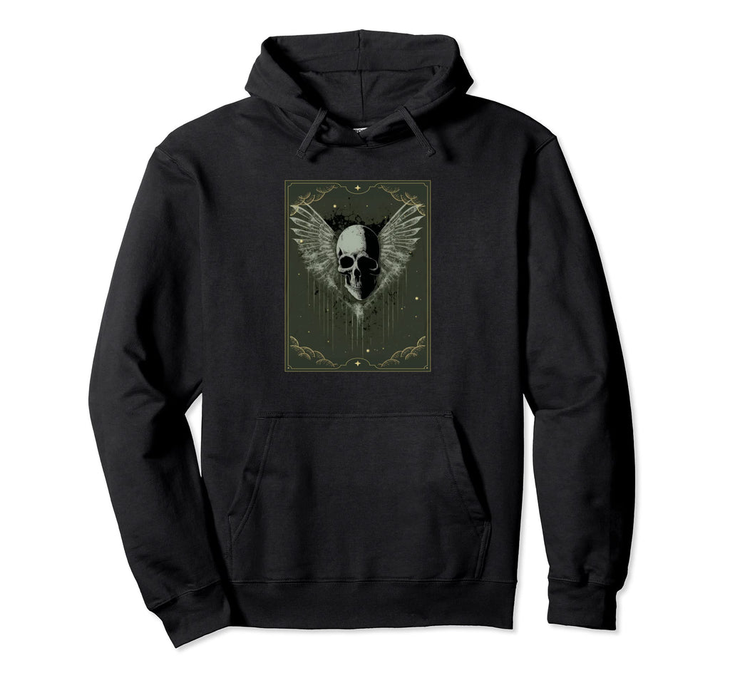 Y2K Aesthetic Fairy Angel Wings Heart Alt Hoodie - Graphic Print Unisex - T-Shirt, Sweatshirt, Hoodie