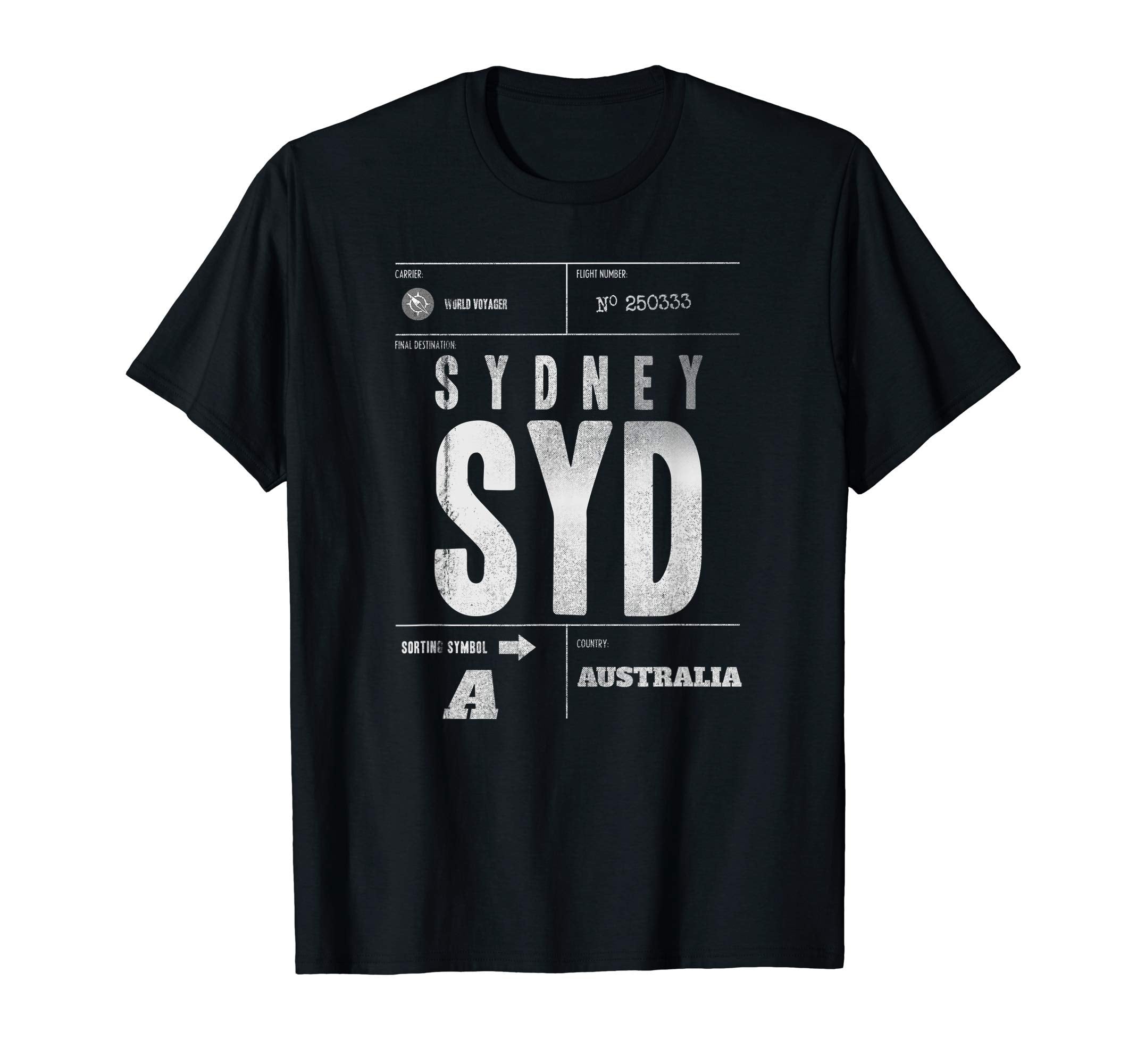 Sydney Distressed Sydney Australia T-Shirt - Casual Everyday Wear Unisex - T-Shirt, Sweatshirt, Hoodie