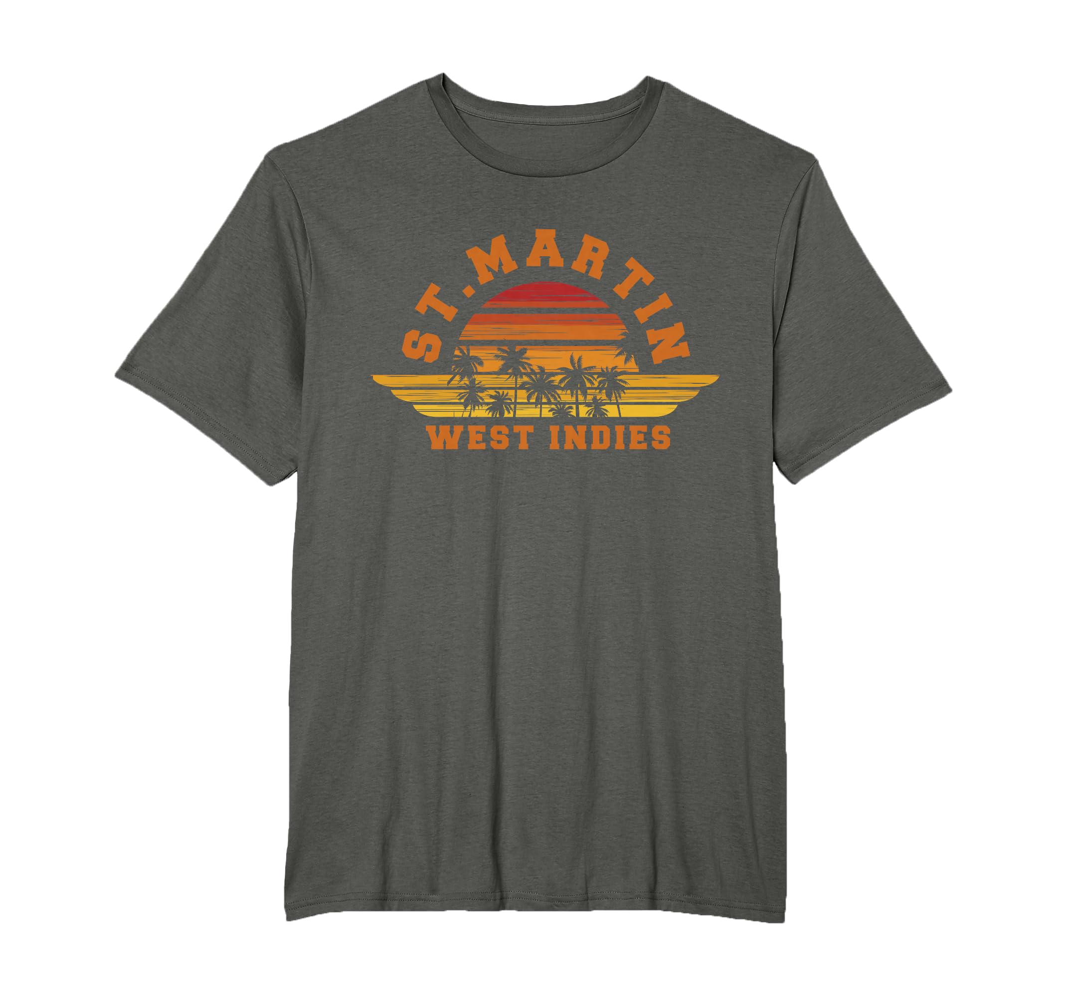 St Martin West Indies French Caribbean T-Shirt - Graphic Print for Adults - T-Shirt, Sweatshirt, Hoodie
