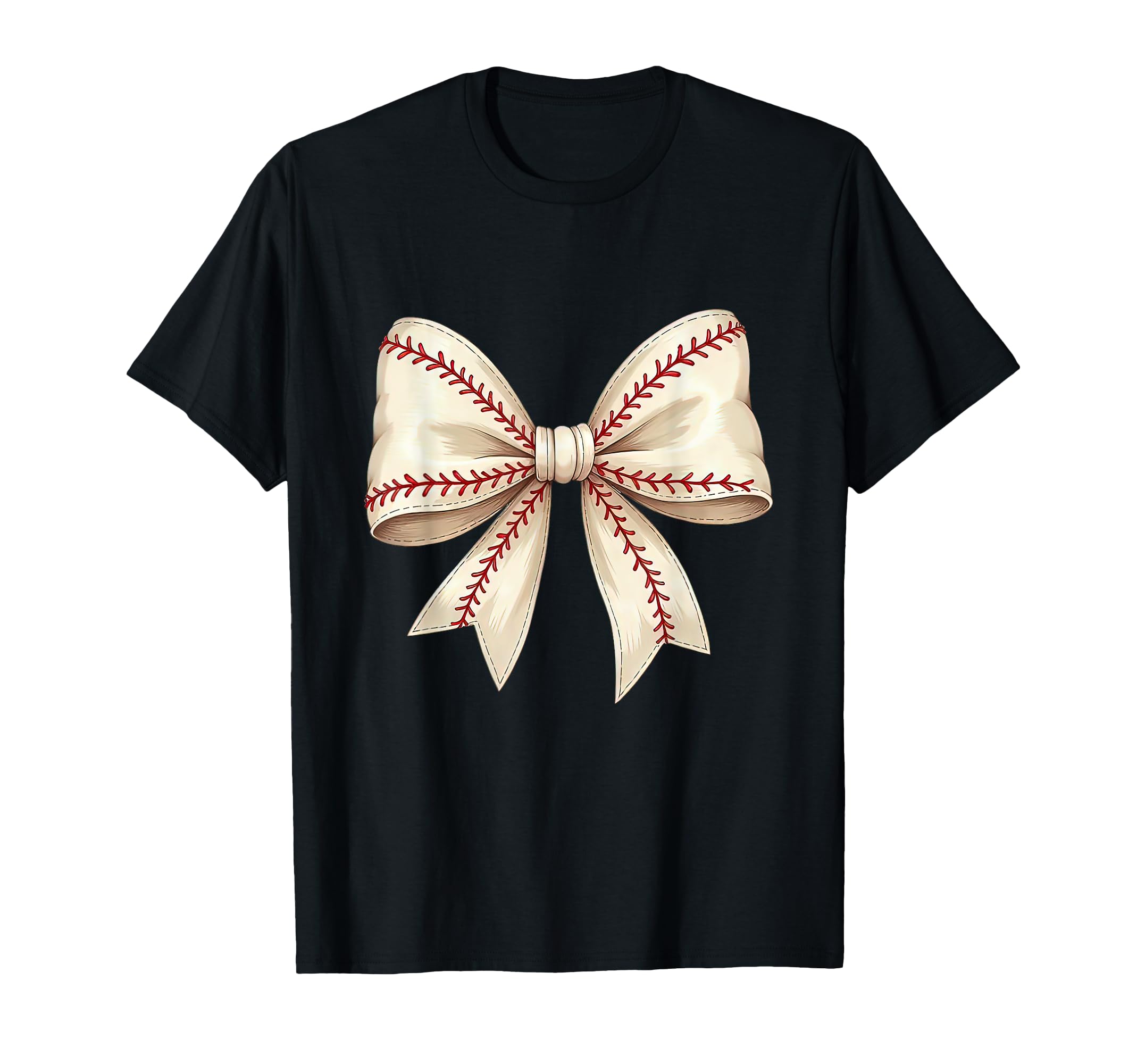 Baseball Coquette Bow Mom Baseball T-Shirt - Aesthetic Graphic Men Women - T-Shirt, Sweatshirt, Hoodie
