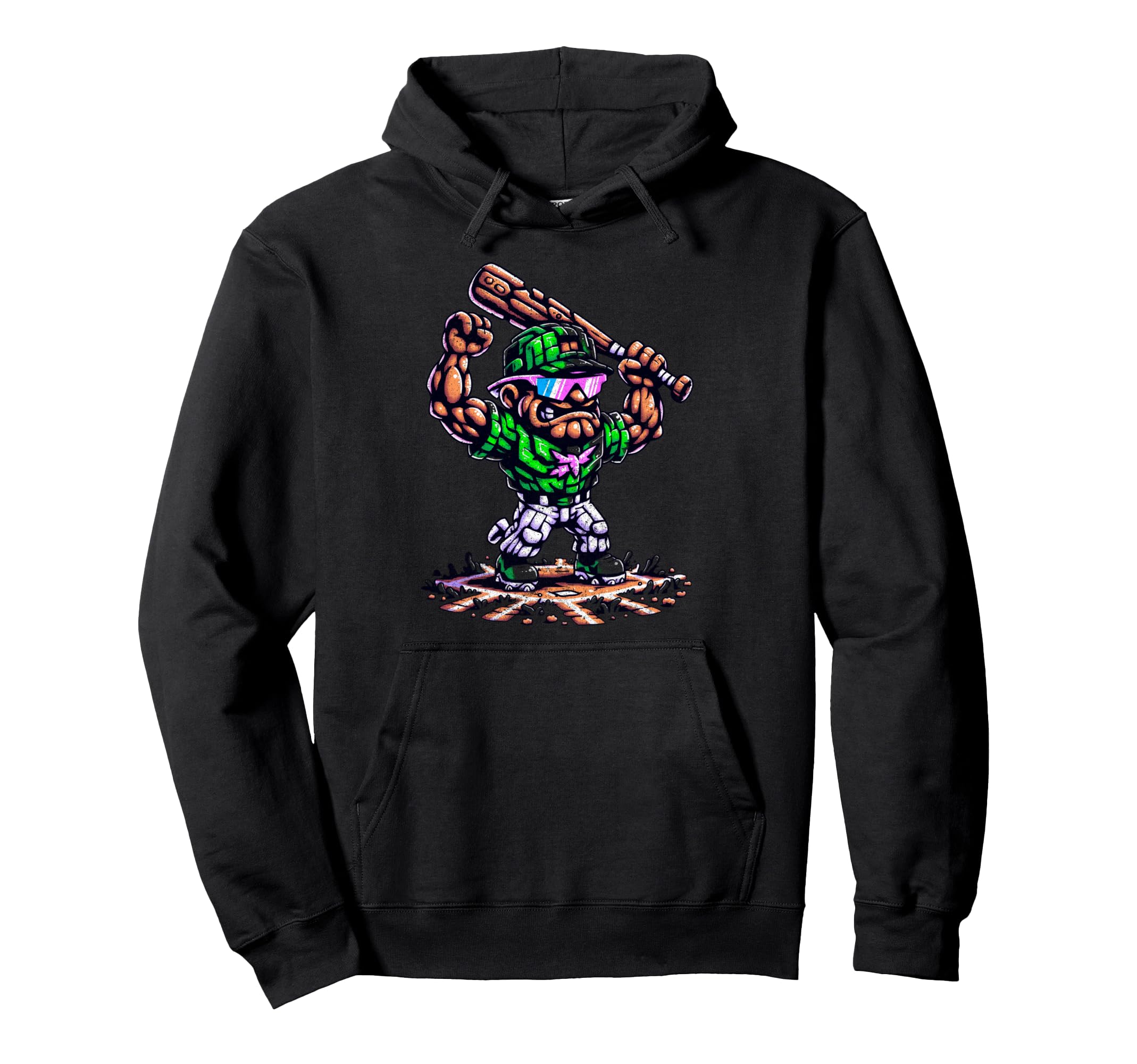 Baseball Drip Gamer Gifts T-Shirt - Custom Art Print for Adults - T-Shirt, Sweatshirt, Hoodie