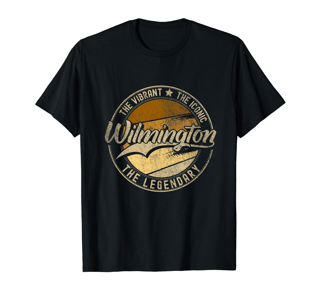 Wilmington Nc North Carolina Distressed T-Shirt - Unique Graphic for Adults - T-Shirt, Sweatshirt, Hoodie