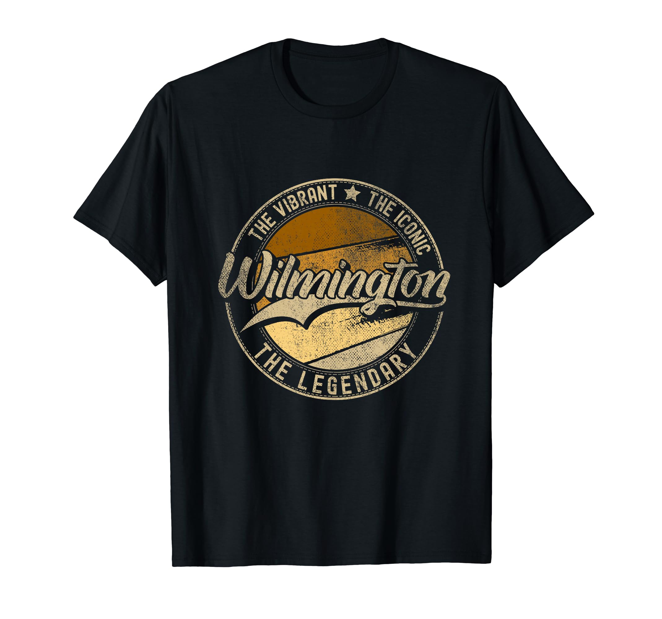 Wilmington Nc North Carolina Distressed T-Shirt - Unique Graphic for Adults - T-Shirt, Sweatshirt, Hoodie
