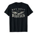 Key West Florida Riders Motorcycle T-Shirt - Custom Art Print for Adults - T-Shirt, Sweatshirt, Hoodie