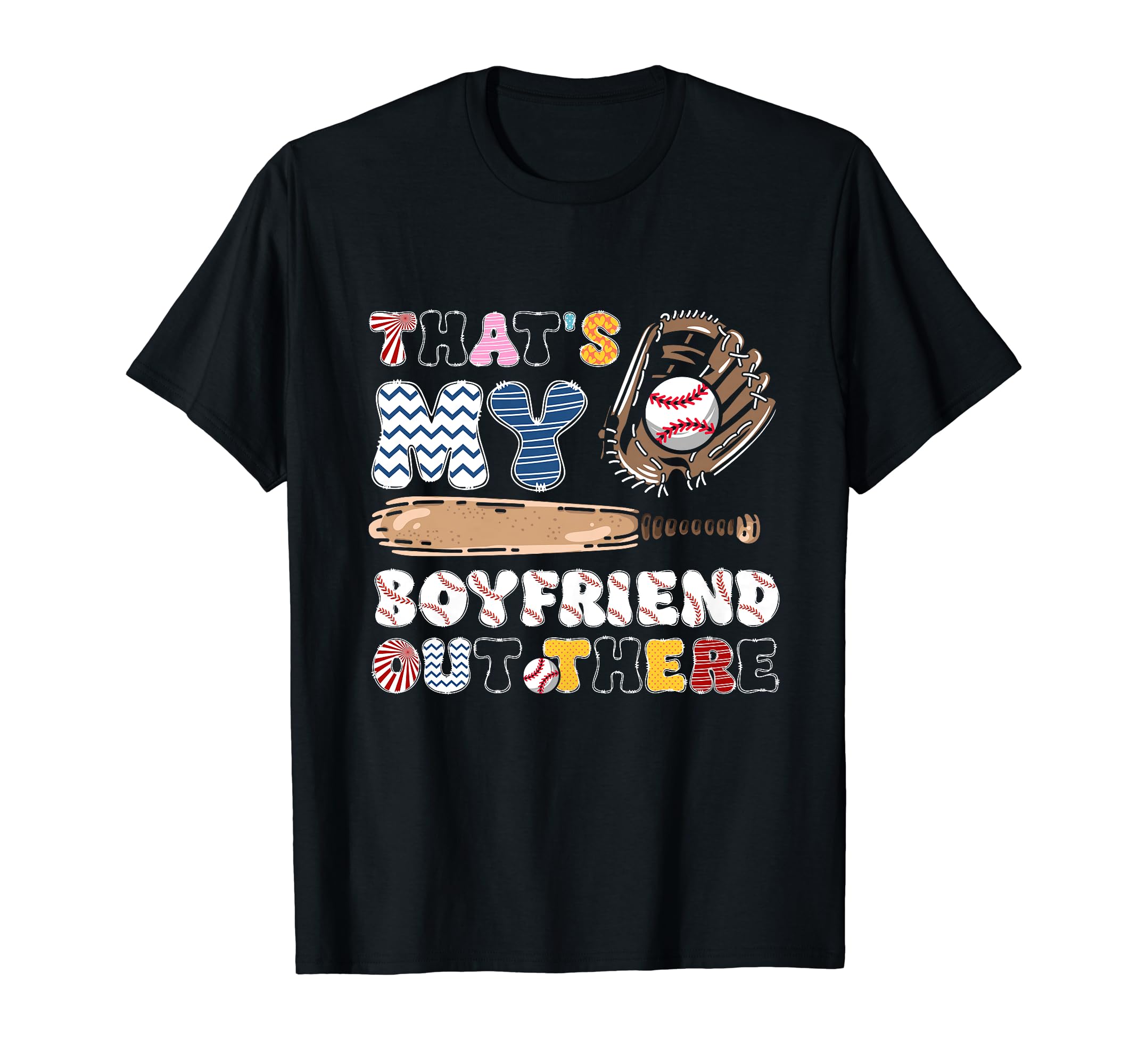 Baseball Girlfriend Baseball Player T-Shirt - Novelty Apparel Men Women - T-Shirt, Sweatshirt, Hoodie