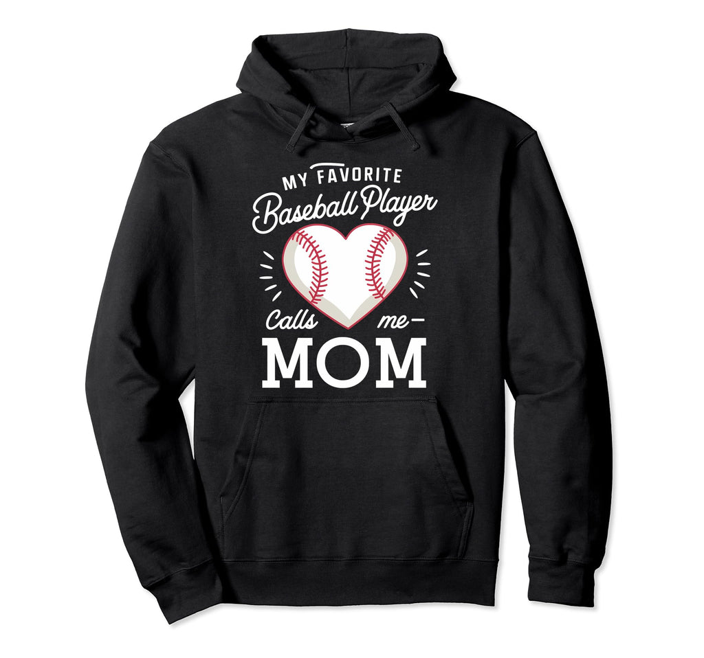 Baseball Mother Mom Player Pitcher Softball Hoodie - Unique Graphic Unisex - T-Shirt, Sweatshirt, Hoodie