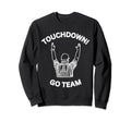 Baseball Football Mash Up Sweatshirt - Casual Everyday Wear Unisex - T-Shirt, Sweatshirt, Hoodie