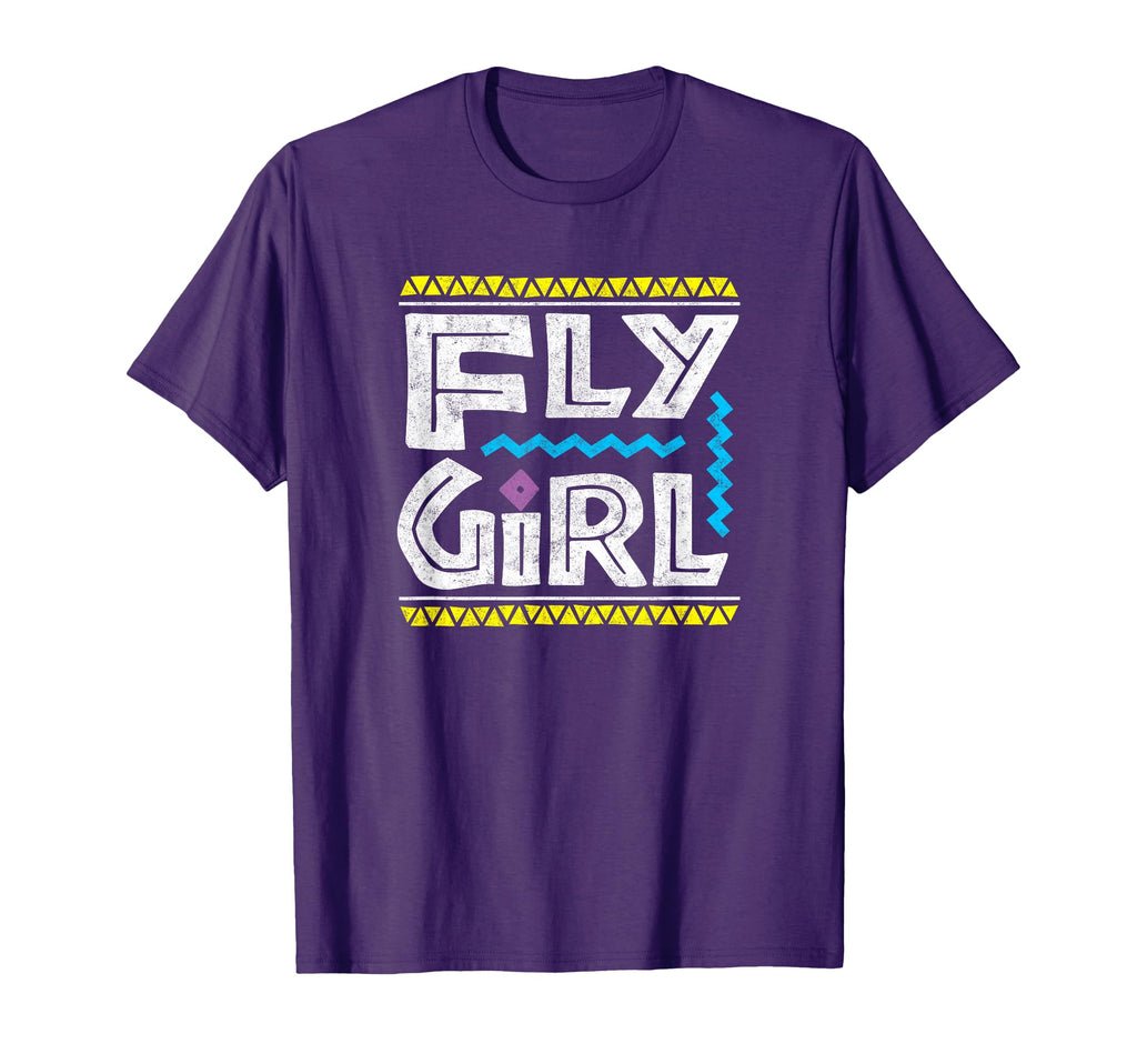 Fly 80S 90S Old School Distressed B Hip T-Shirt - Streetwear Style Unisex - T-Shirt, Sweatshirt, Hoodie