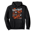 Venice Beach California Distressed Hoodie - Aesthetic Graphic Unisex - T-Shirt, Sweatshirt, Hoodie