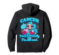 Cancer Bratcore Aesthetic Blue Y2K Hoodie - Custom Art Print Men Women - T-Shirt, Sweatshirt, Hoodie