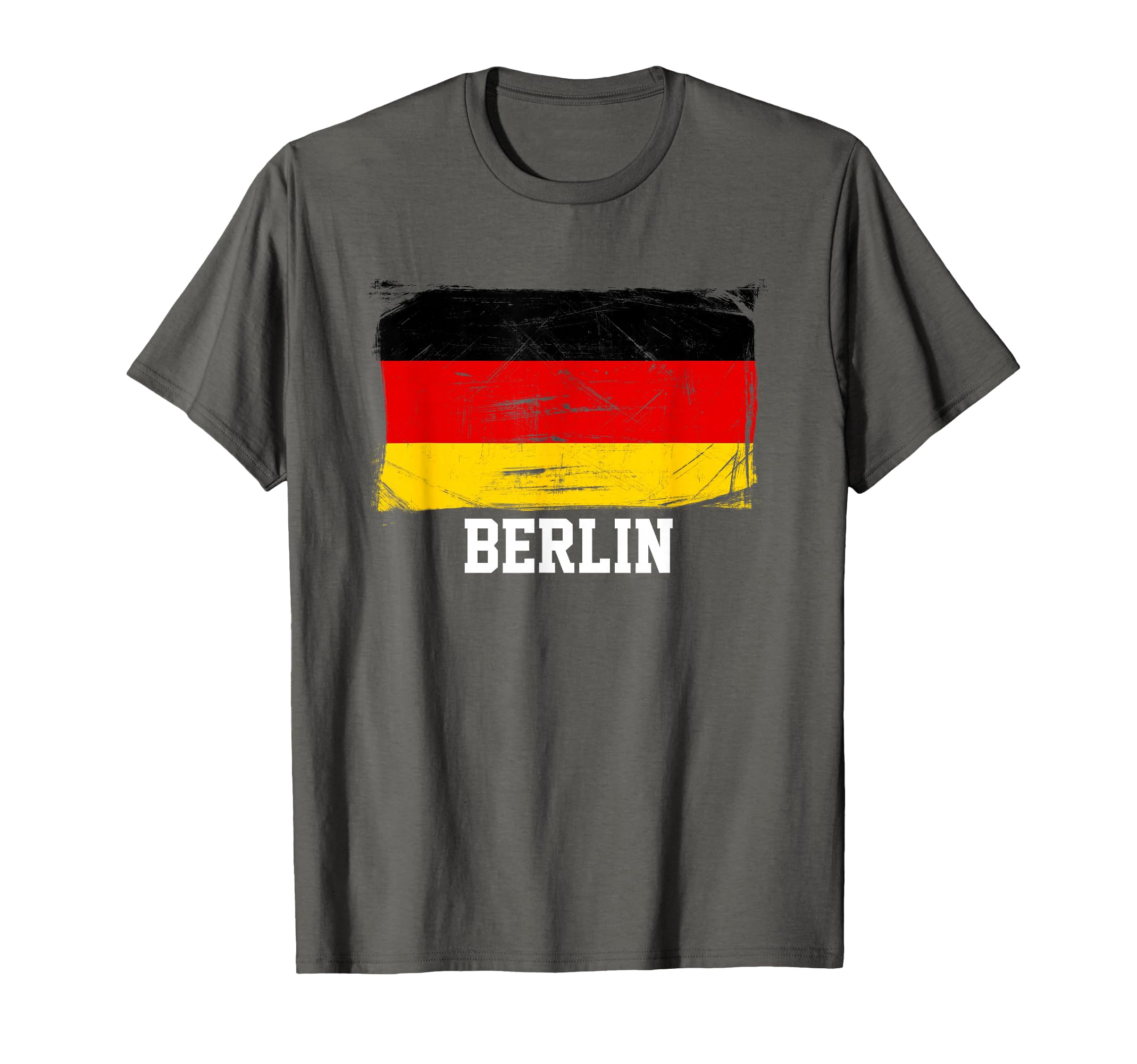 Berlin Distressed German Flag T-Shirt - Streetwear Style Unisex - T-Shirt, Sweatshirt, Hoodie