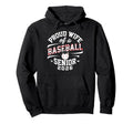 Proud Wife 2026 Baseball Senior Hoodie - Fun Novelty Design Unisex - T-Shirt, Sweatshirt, Hoodie
