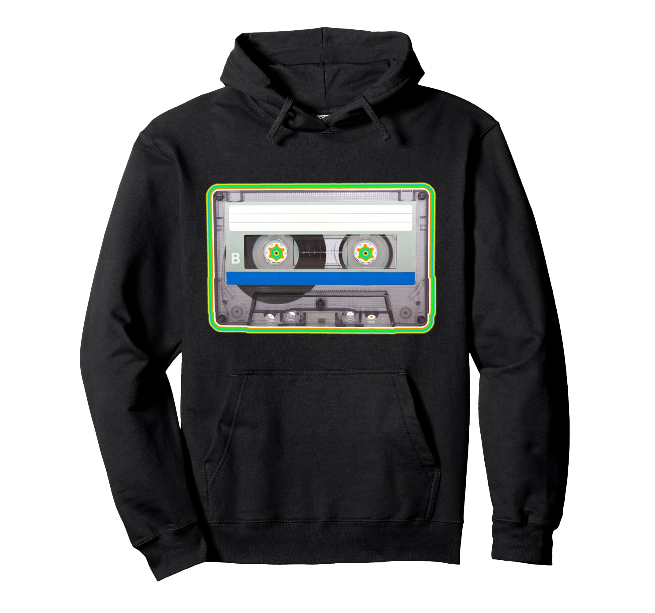 Cassette Tape Hoodie - Casual Everyday Wear Unisex - T-Shirt, Sweatshirt, Hoodie