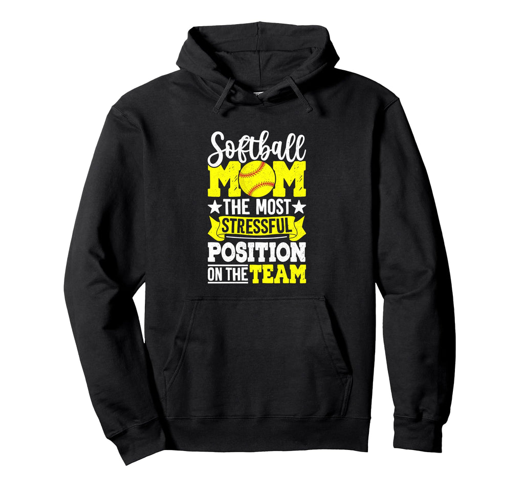 Funny Sports Baseball Softball Hoodie - Casual Everyday Wear for Adults - T-Shirt, Sweatshirt, Hoodie