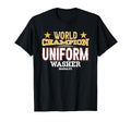 World Champion Uniform Washer Baseball T-Shirt - Minimalist Print Unisex - T-Shirt, Sweatshirt, Hoodie