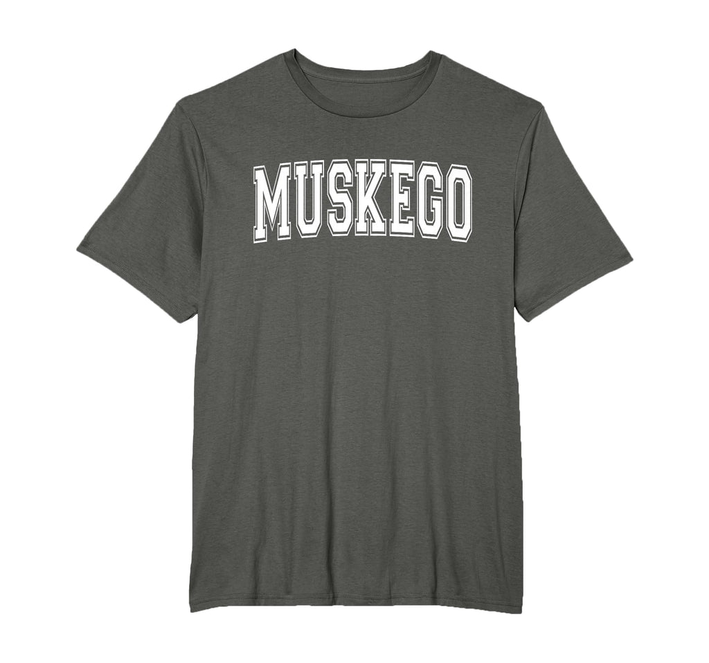 Muskego Wi Wisconsin Usa Sports T-Shirt - Fun Novelty Design for Adults - T-Shirt, Sweatshirt, Hoodie