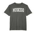 Muskego Wi Wisconsin Usa Sports T-Shirt - Fun Novelty Design for Adults - T-Shirt, Sweatshirt, Hoodie