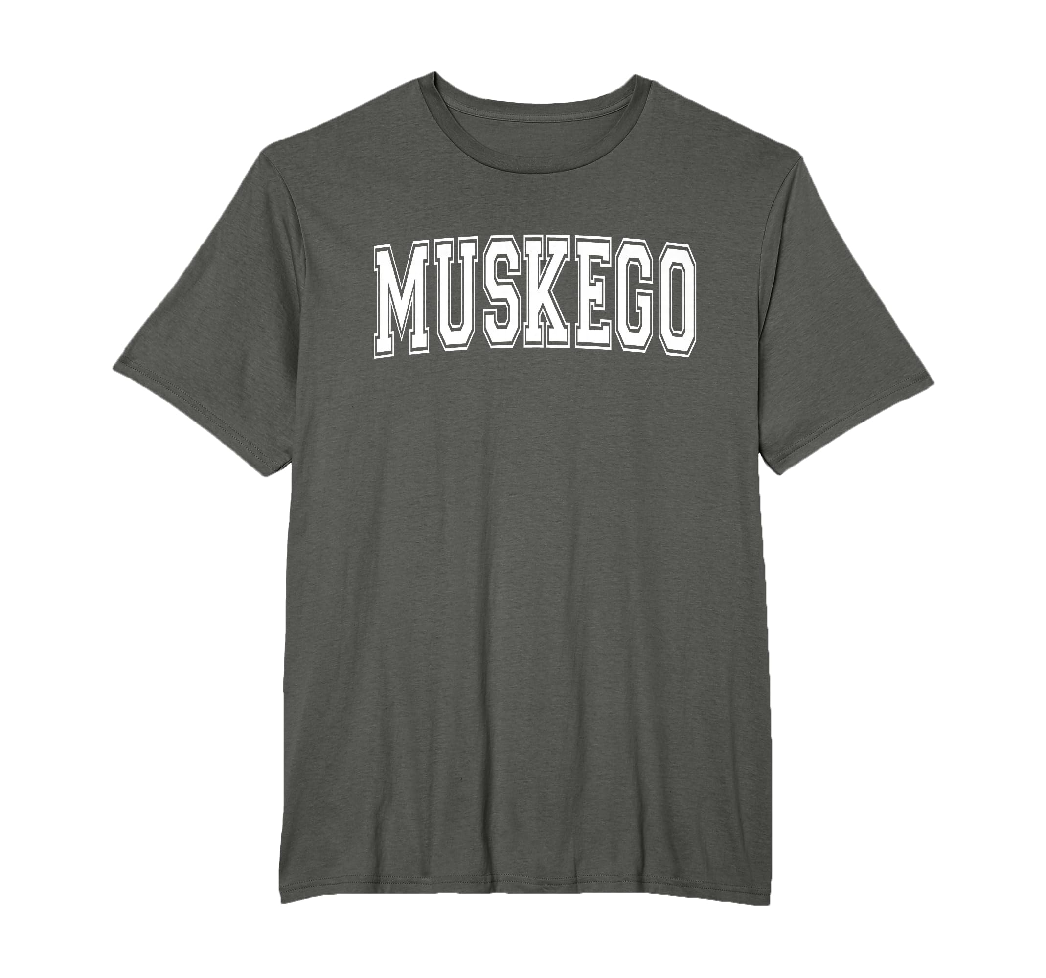 Muskego Wi Wisconsin Usa Sports T-Shirt - Fun Novelty Design for Adults - T-Shirt, Sweatshirt, Hoodie